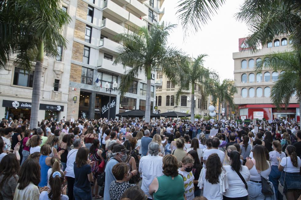 Concentraciones en diferentes ciudades de España contra la violencia machista