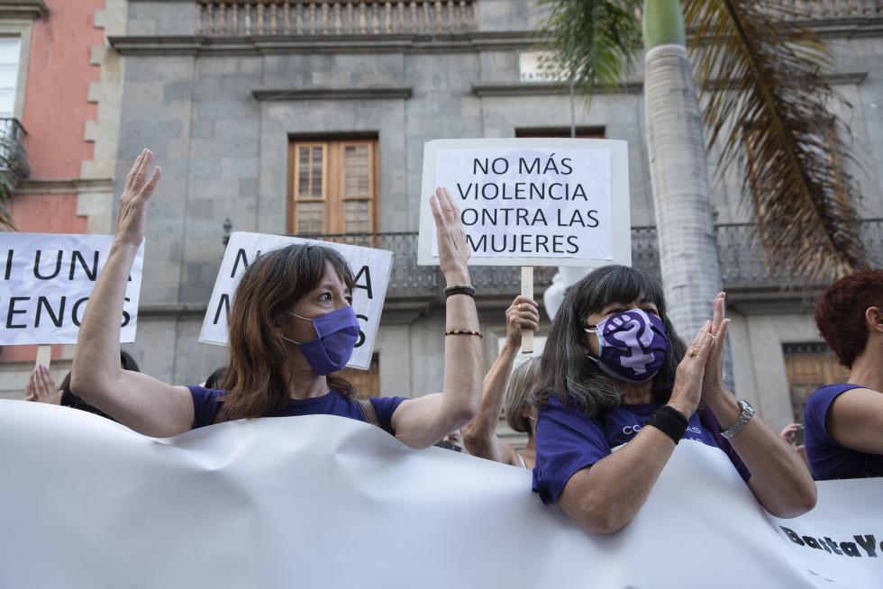 Concentraciones en diferentes ciudades de España contra la violencia machista