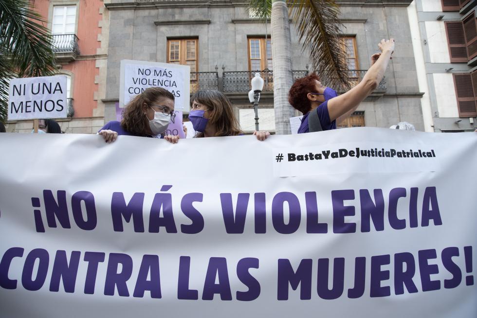 Concentraciones en diferentes ciudades de España contra la violencia machista