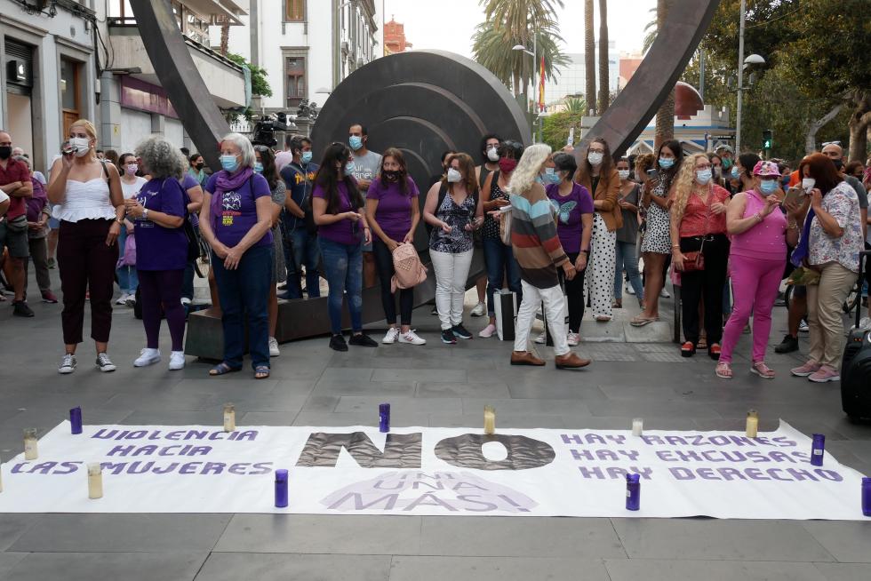 Concentraciones en diferentes ciudades de España contra la violencia machista