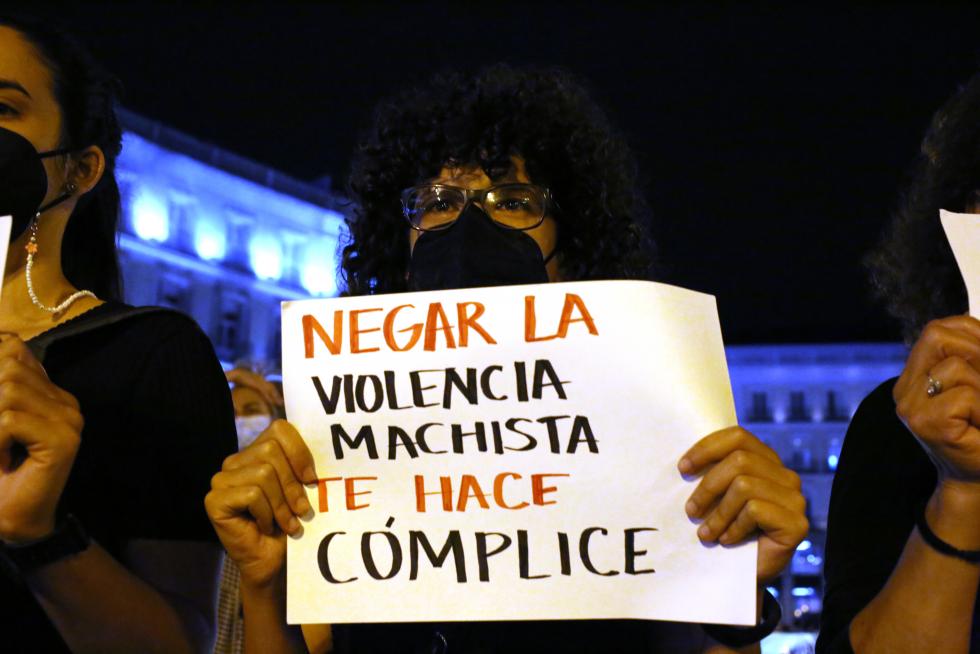 Concentraciones en diferentes ciudades de España contra la violencia machista