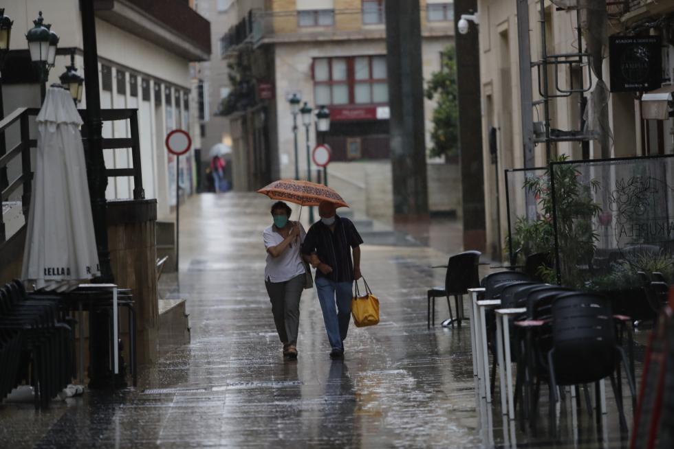 Fuerte tormenta en Zaragoza