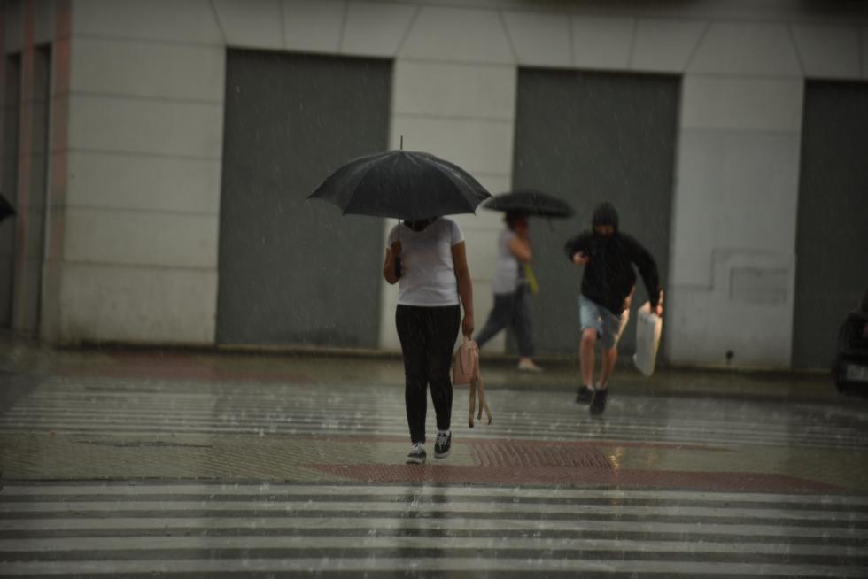 Tormenta en Zaragoza