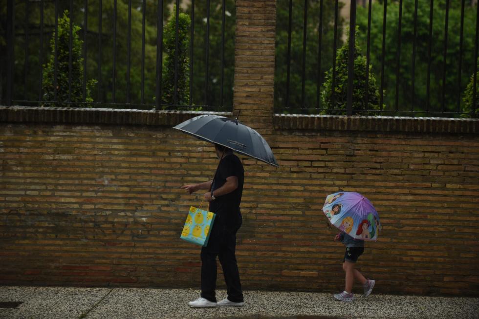 Tormenta en Zaragoza