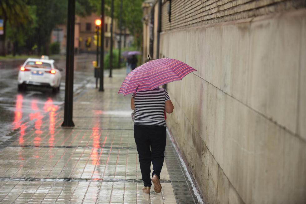 Tormenta en Zaragoza