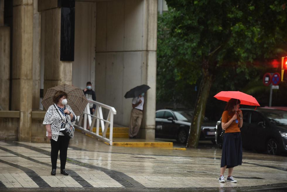 Tormenta en Zaragoza