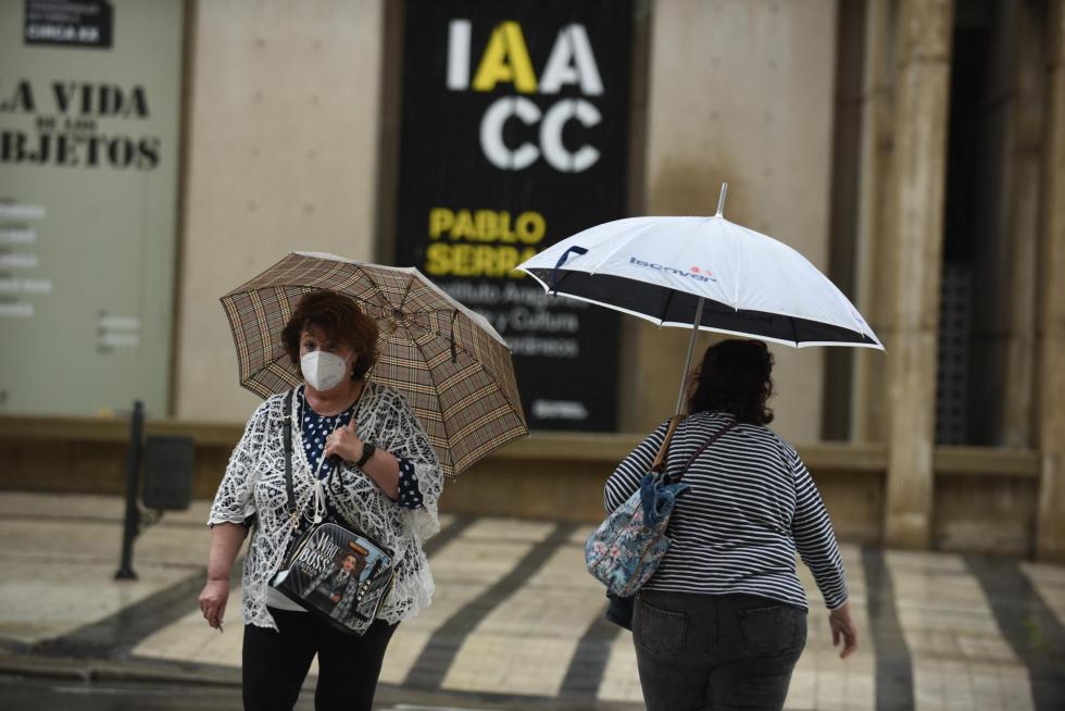 Tormenta en Zaragoza