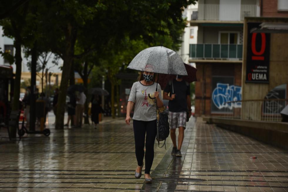 Tormenta en Zaragoza