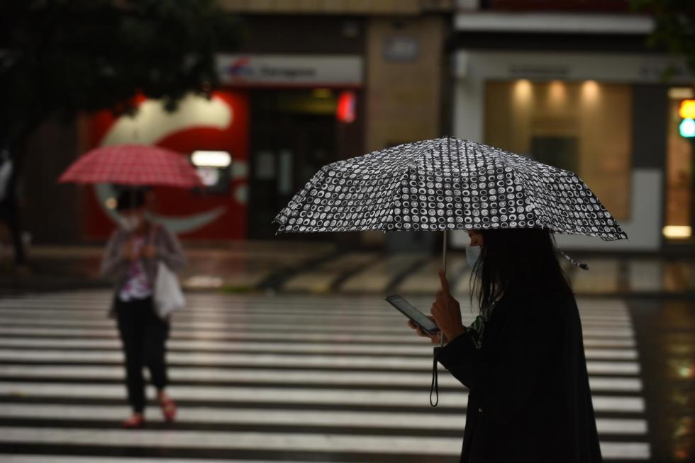 Tormenta en Zaragoza
