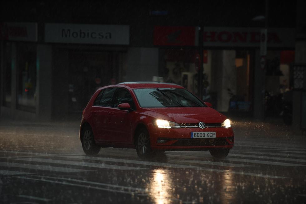 Tormenta en Zaragoza