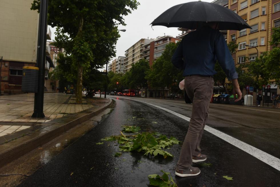 Tormenta en Zaragoza