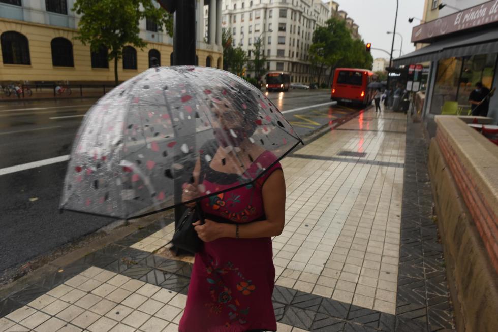 Tormenta en Zaragoza