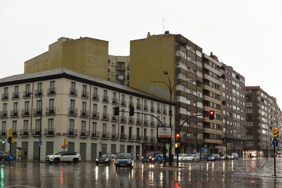Tormenta en Zaragoza