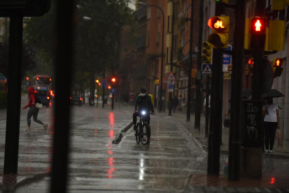 Tormenta en Zaragoza