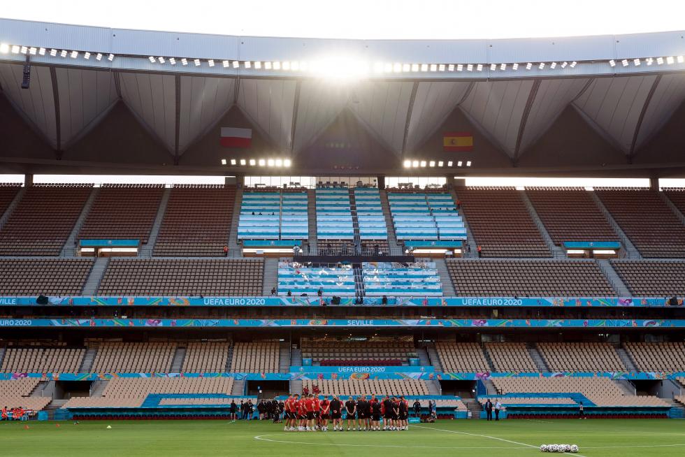 UEFA EURO 2020 Poland training