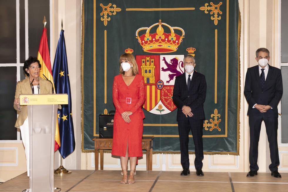 Toma de posesión de Pilar Alegría como ministra de Educación