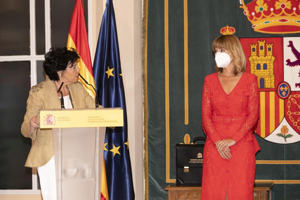 Toma de posesión de Pilar Alegría como ministra de Educación