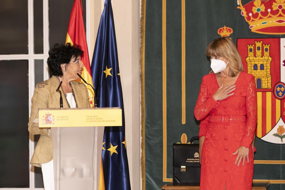 Toma de posesión de Pilar Alegría como ministra de Educación