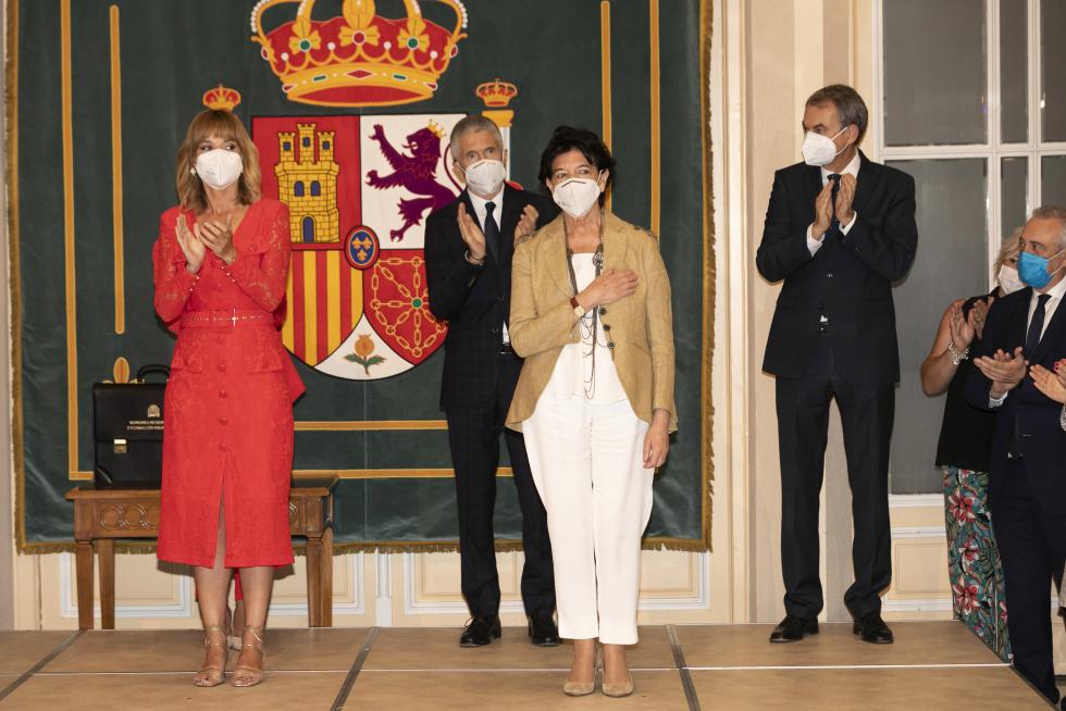 Toma de posesión de Pilar Alegría como ministra de Educación