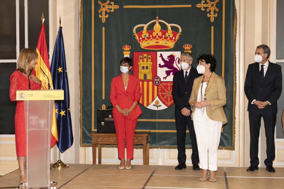 Toma de posesión de Pilar Alegría como ministra de Educación
