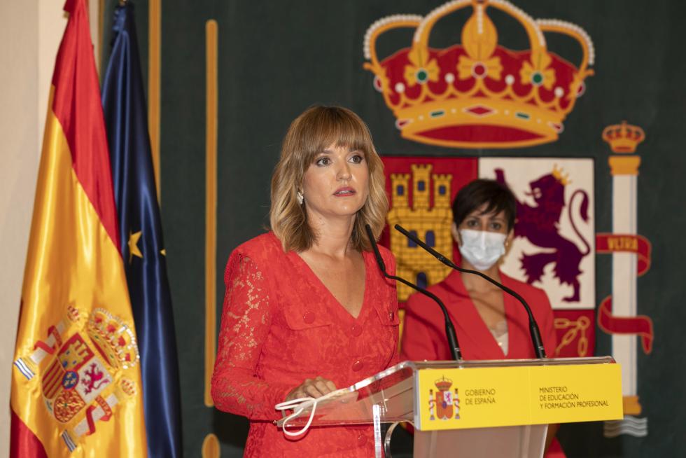 Toma de posesión de Pilar Alegría como ministra de Educación