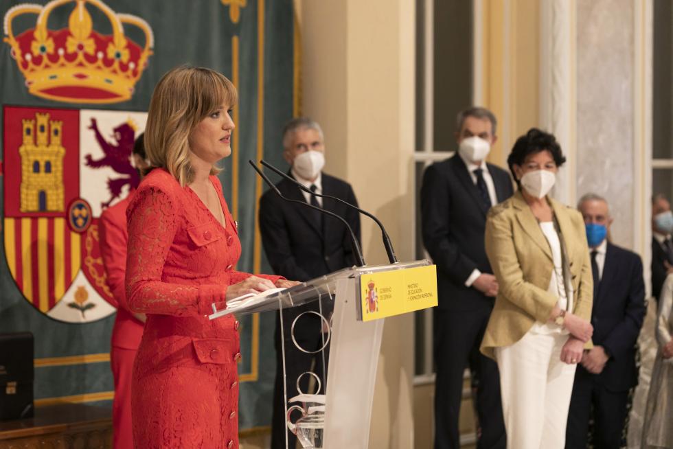 Toma de posesión de Pilar Alegría como ministra de Educación