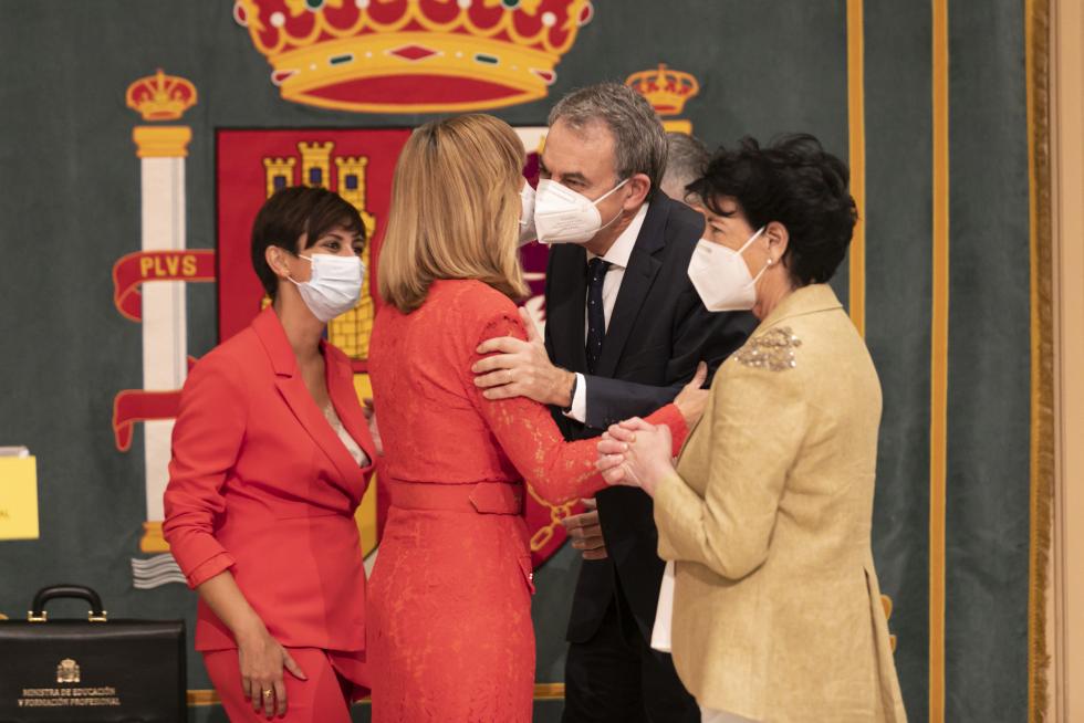 Toma de posesión de Pilar Alegría como ministra de Educación