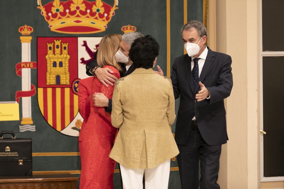 Toma de posesión de Pilar Alegría como ministra de Educación