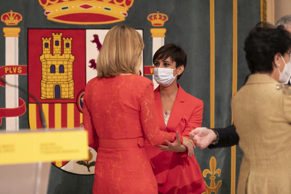 Toma de posesión de Pilar Alegría como ministra de Educación