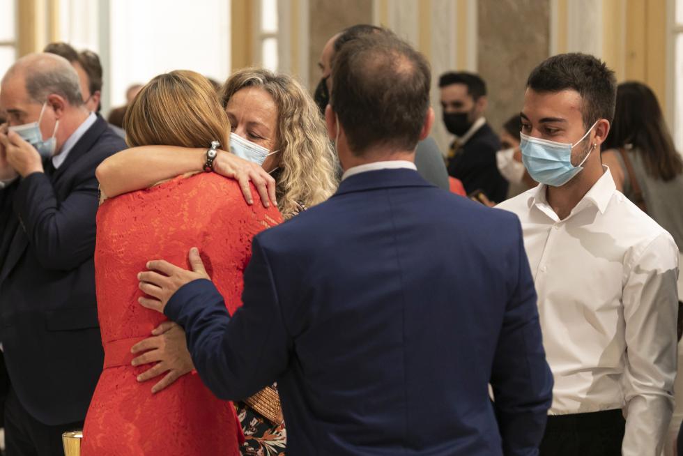 Toma de posesión de Pilar Alegría como ministra de Educación