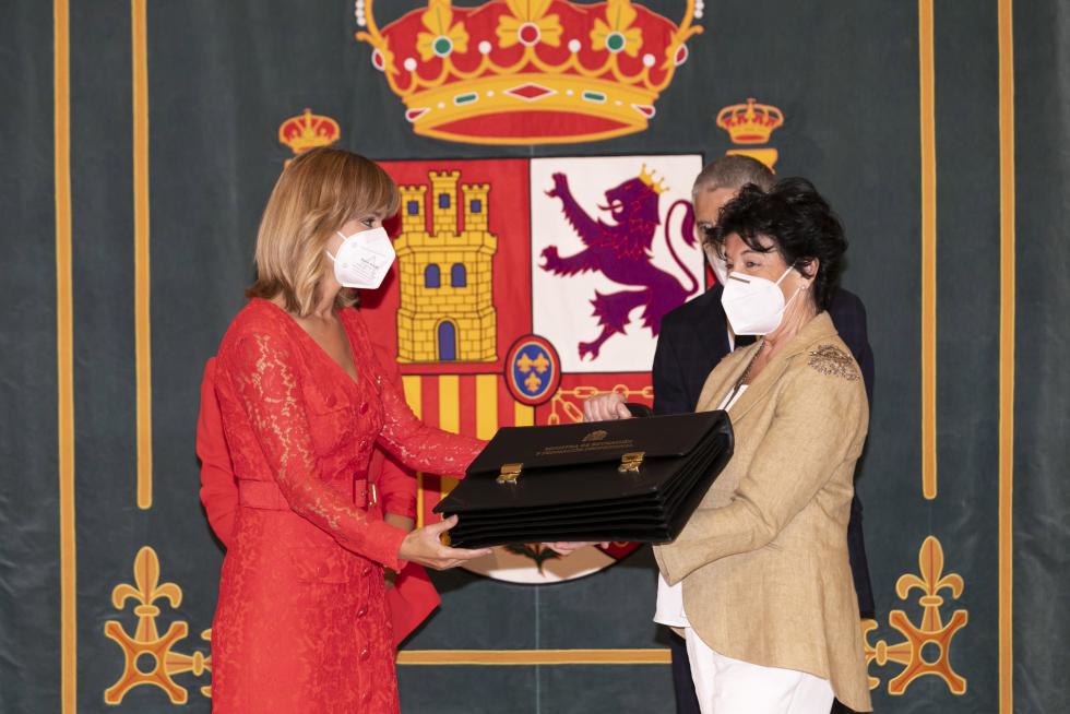 Toma de posesión de Pilar Alegría como ministra de Educación