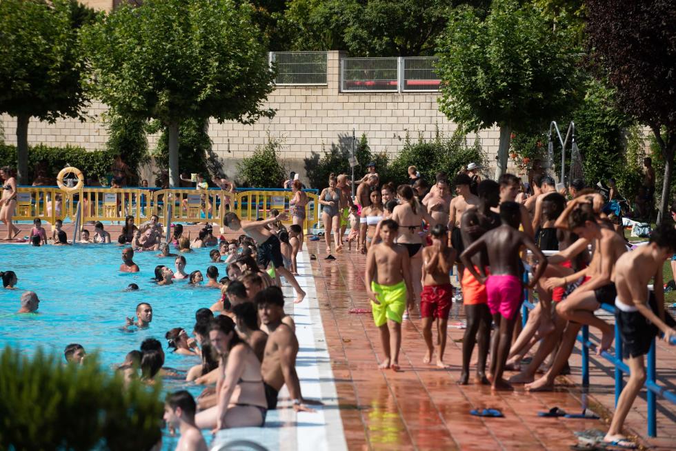 Calor extremo en Zaragoza