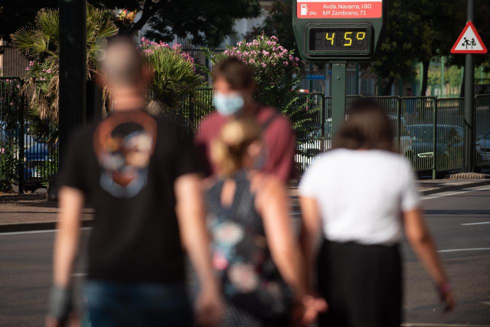 Calor extremo en Zaragoza