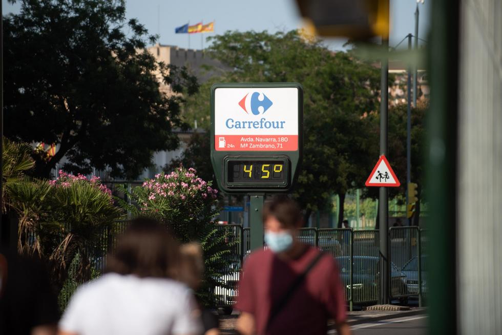 Calor extremo en Zaragoza