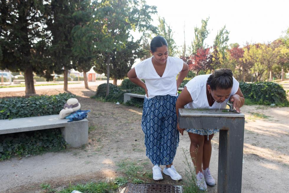 Calor extremo en Zaragoza