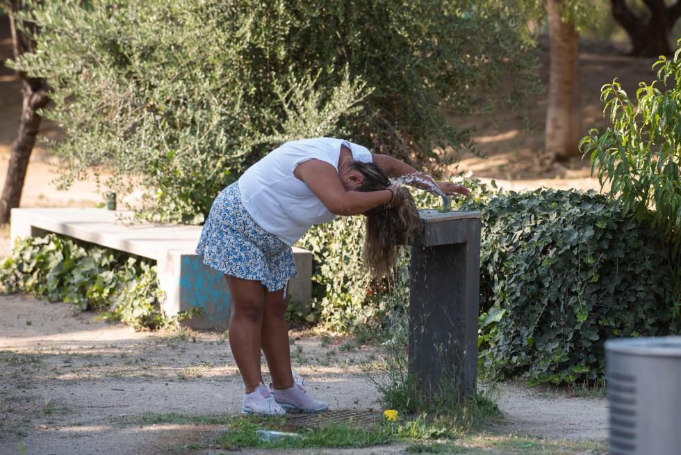 Calor extremo en Zaragoza