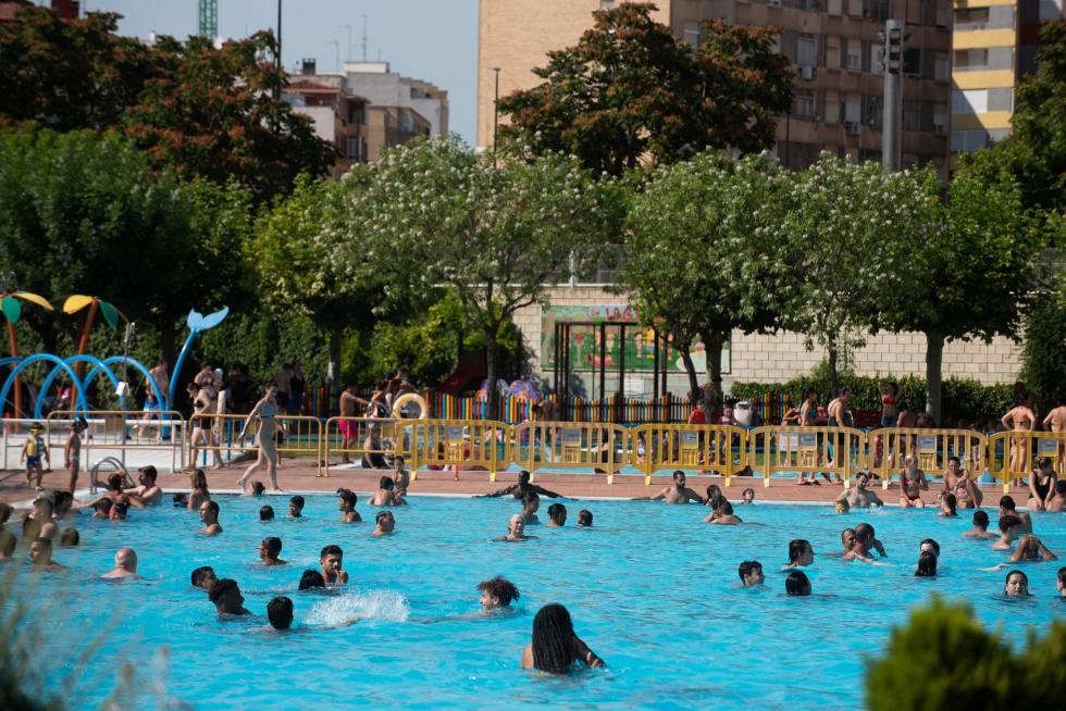 Calor extremo en Zaragoza