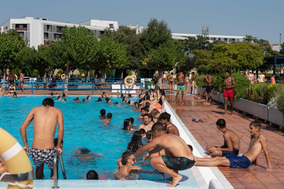 Calor extremo en Zaragoza