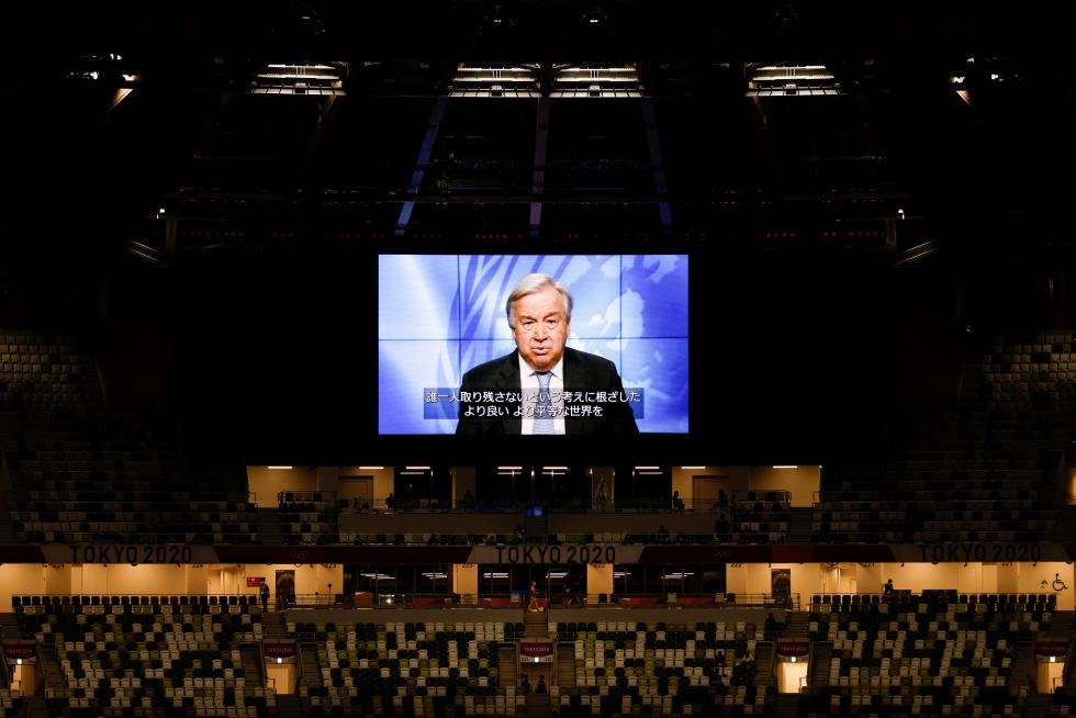 Ceremonia inaugural de los Juegos Olímpicos de Tokio