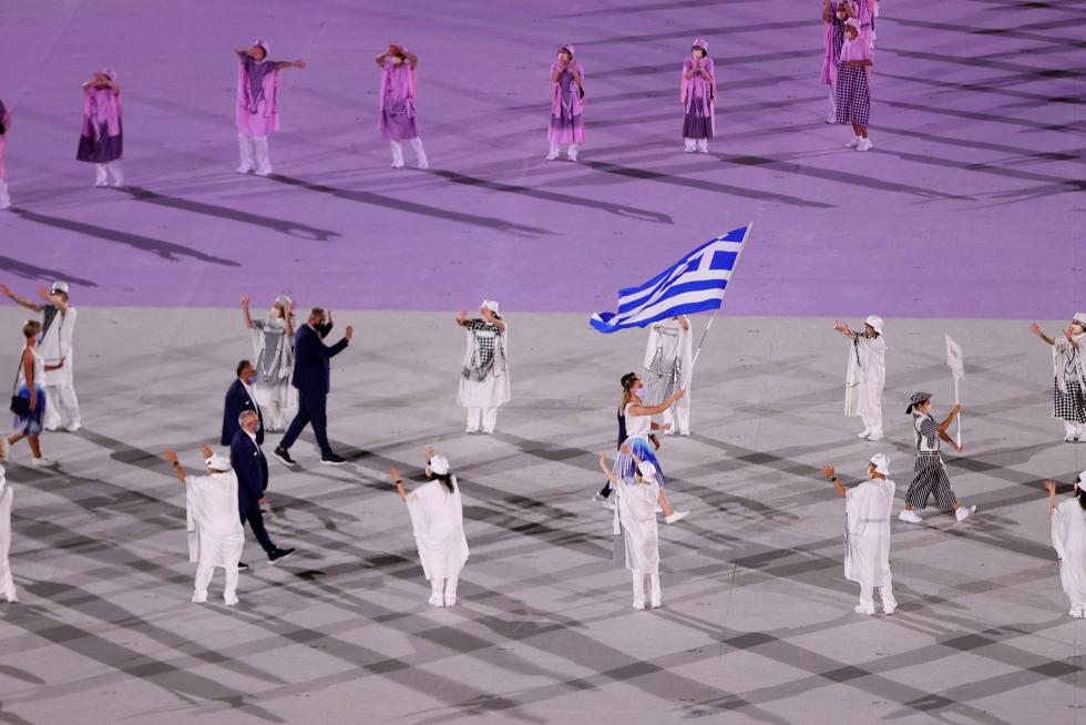 Tokyo 2020 Olympics - The Tokyo 2020 Olympics Opening Ceremony