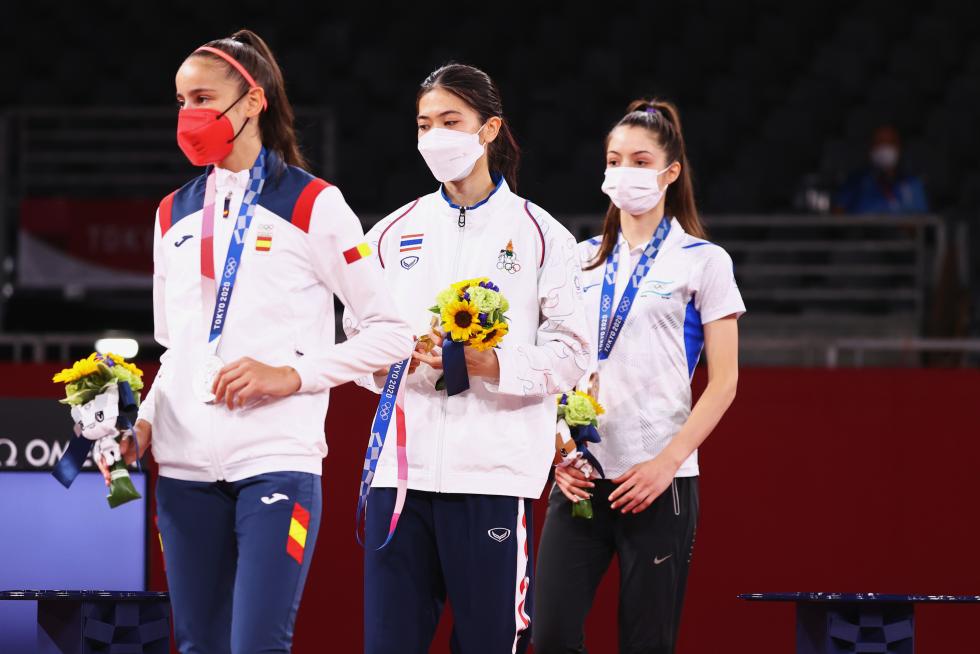 Taekwondo - Women's Flyweight - 49kg - Medal Ceremony