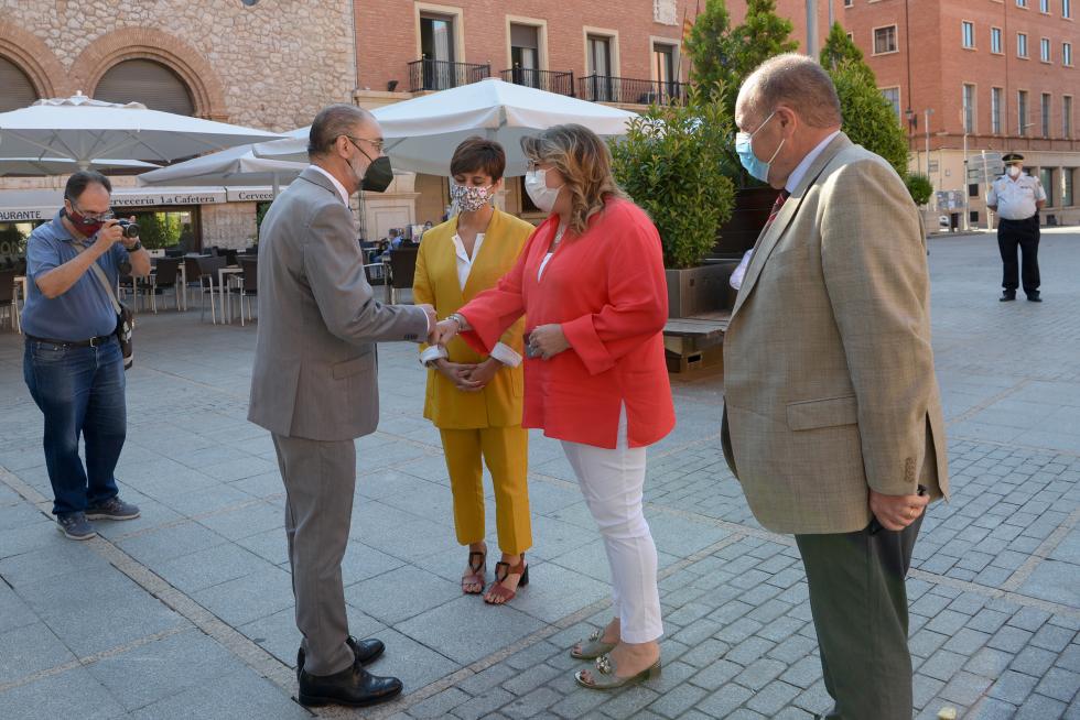 Visita de la ministra de Política Territorial a Teruel