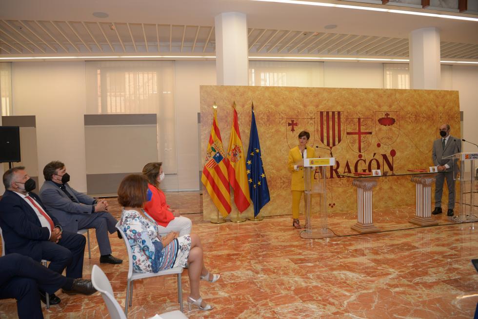 Visita de la ministra de Política Territorial a Teruel