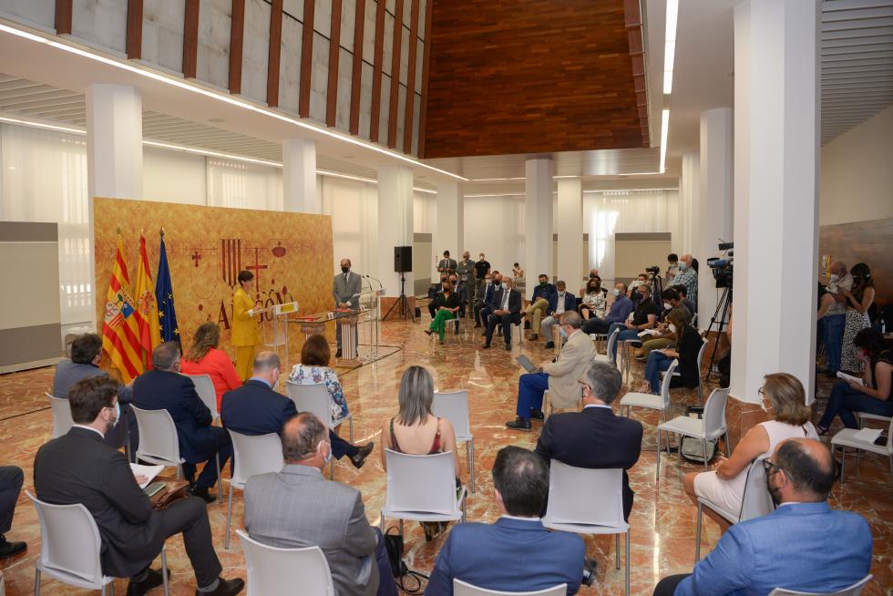 Visita de la ministra de Política Territorial a Teruel