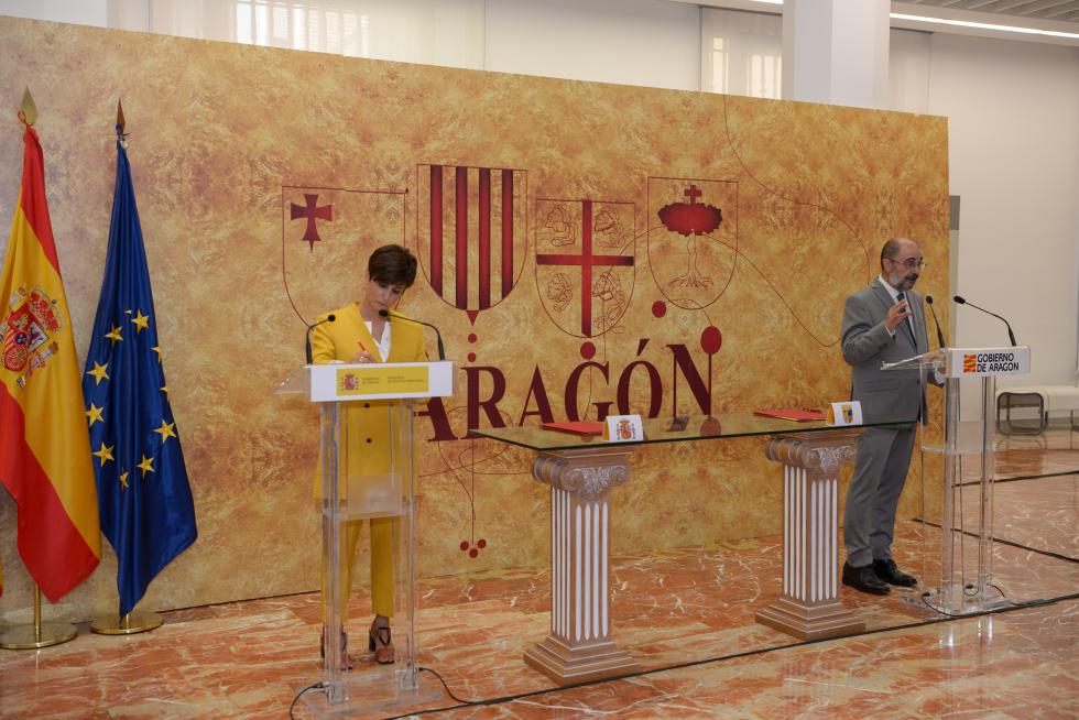Visita de la ministra de Política Territorial a Teruel