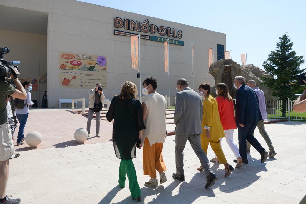 Visita de la ministra de Política Territorial a Teruel