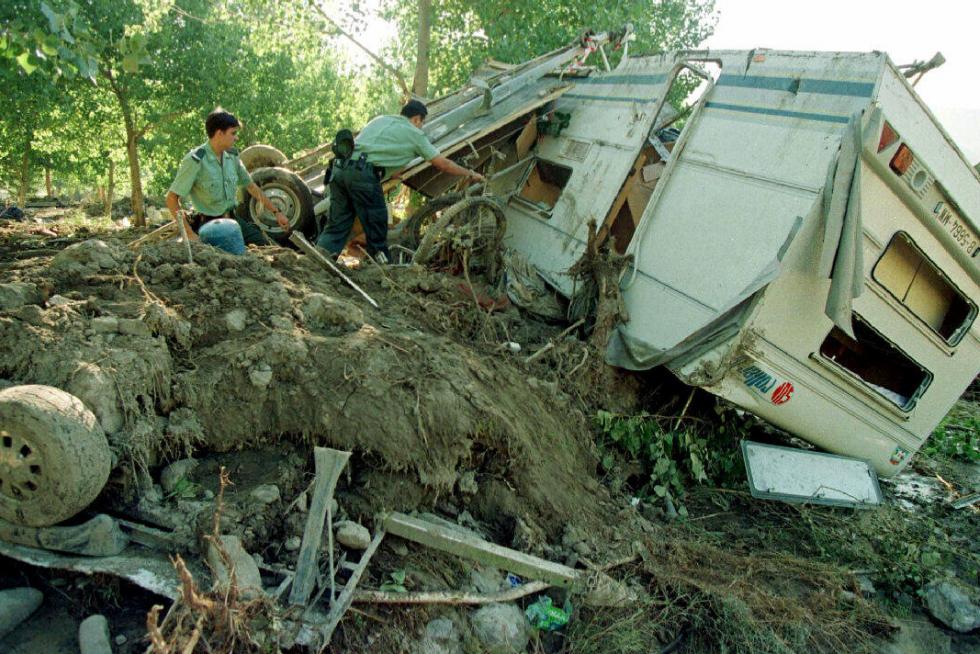 Tragedia del camping Las Nieves en Biescas