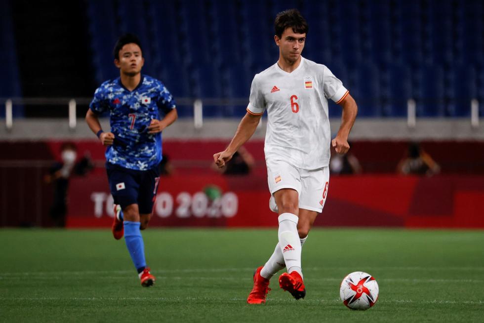 Foto partido de semifinales de los Juegos Olímpicos Tokio 2020: Japón-España