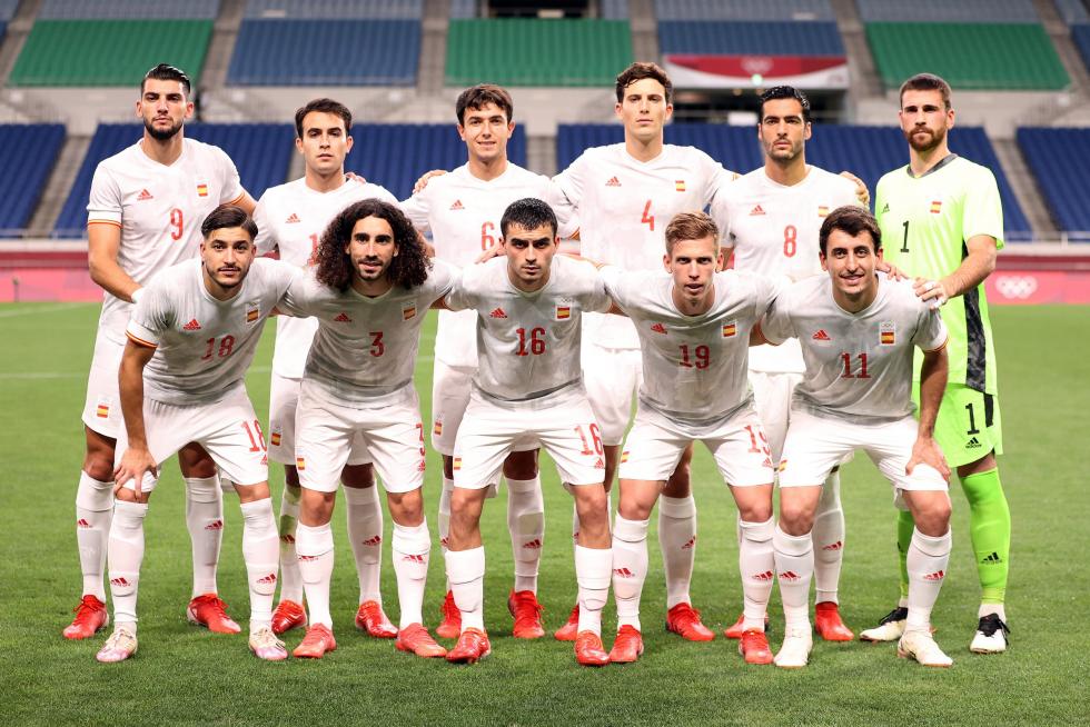 Foto partido de semifinales de los Juegos Olímpicos Tokio 2020: Japón-España