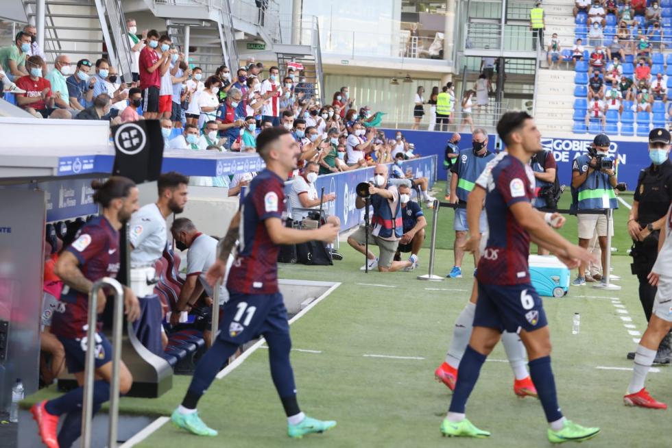 Foto del partido SD Huesca-Eibar, primera jornada de Segunda División 2021-22
